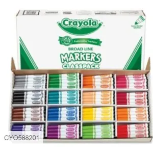 Crayola Fat Marker Classpack 256CT 588201
