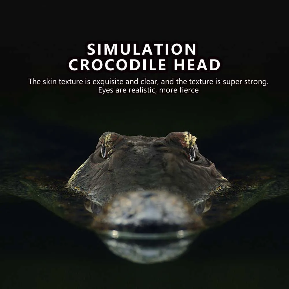 Crocodile Simulation RC Boat