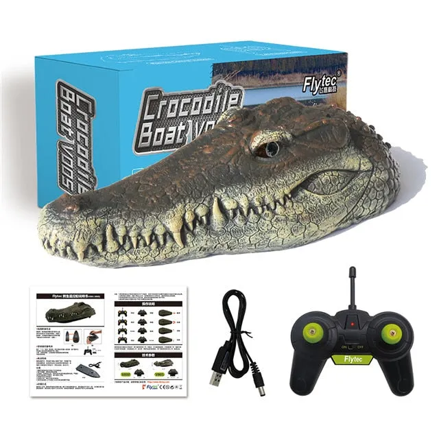 Crocodile Simulation RC Boat