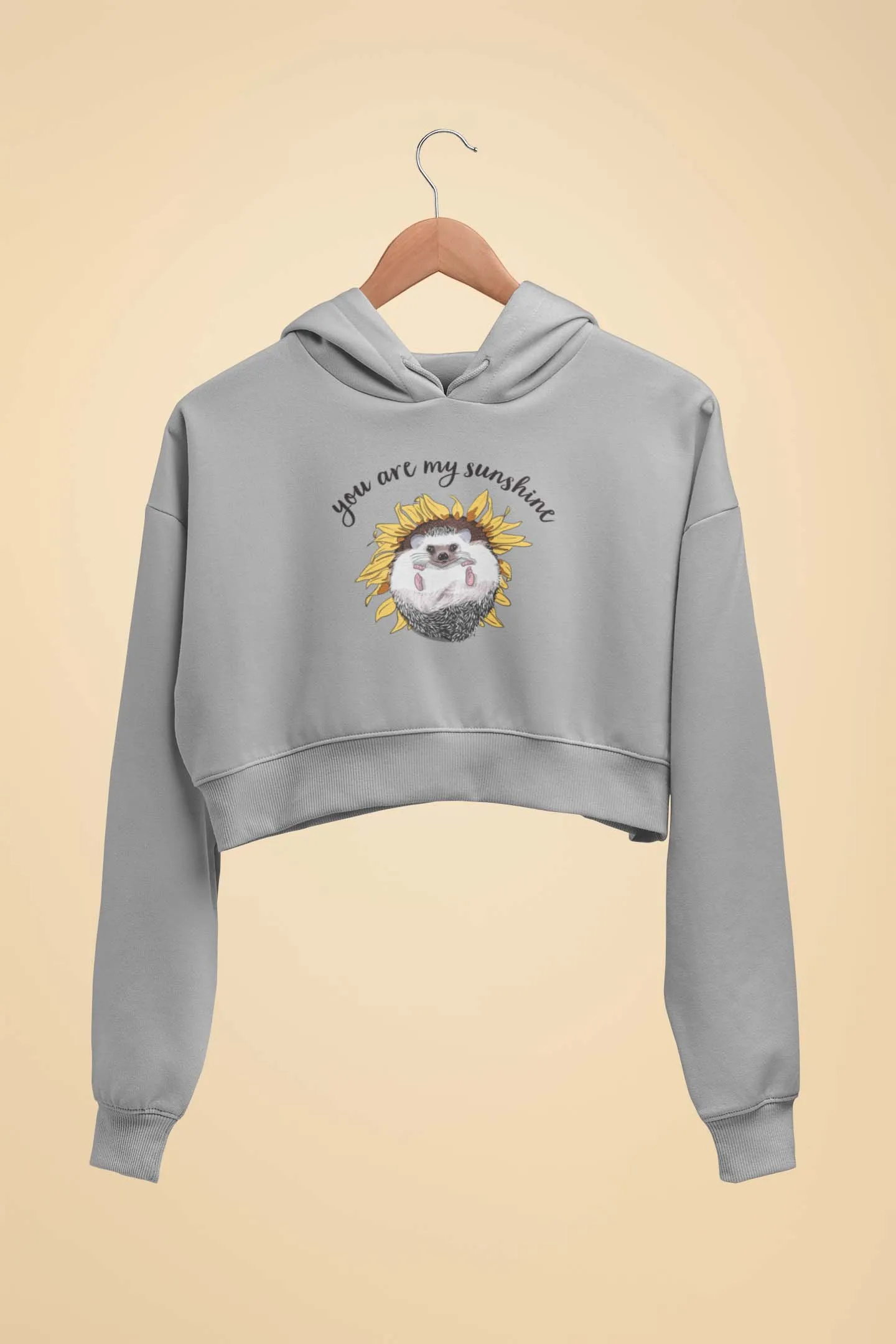 Crop Hoodie (Women) - Sunny Side Up (3 Colours)