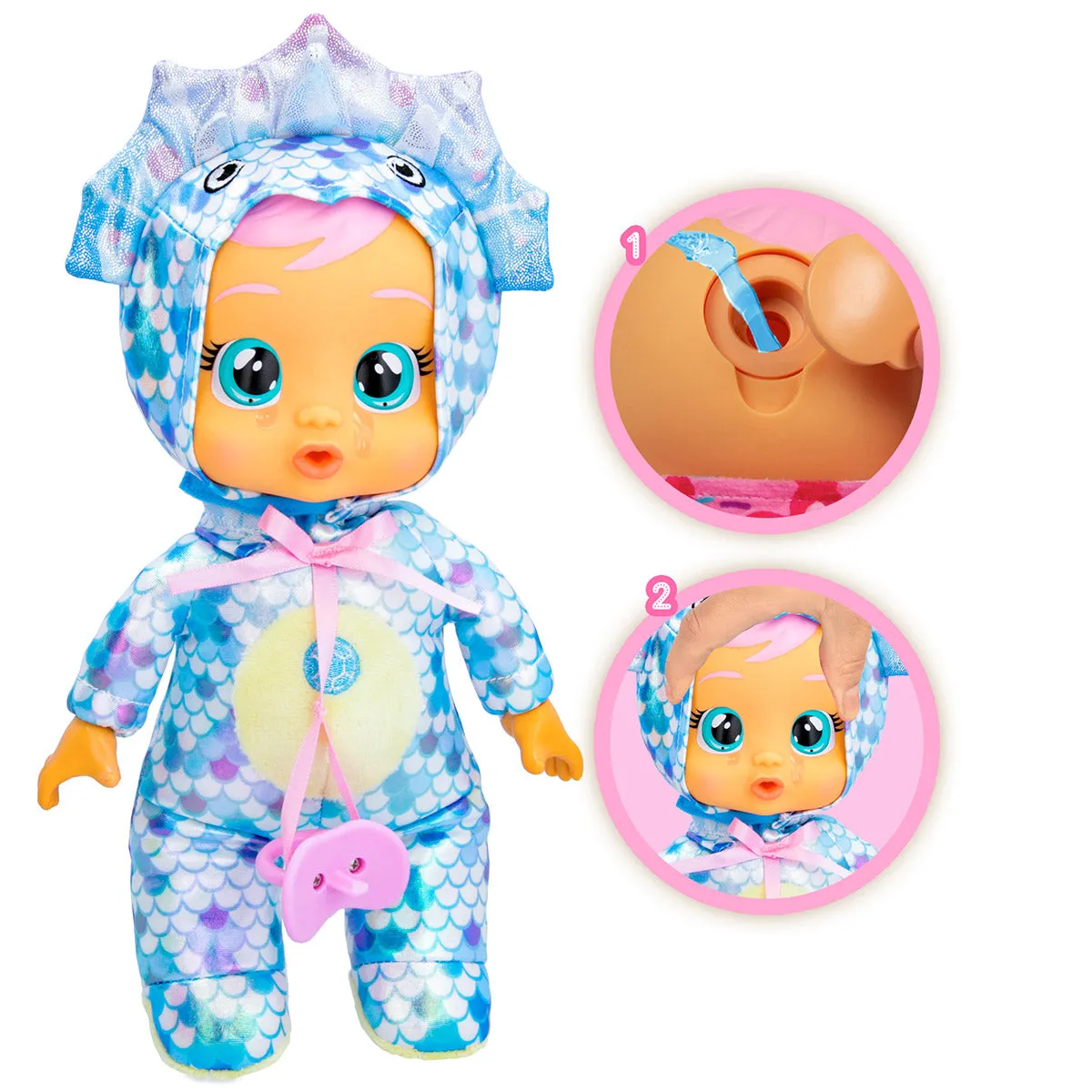 Cry Babies Tiny Cuddles Dinos