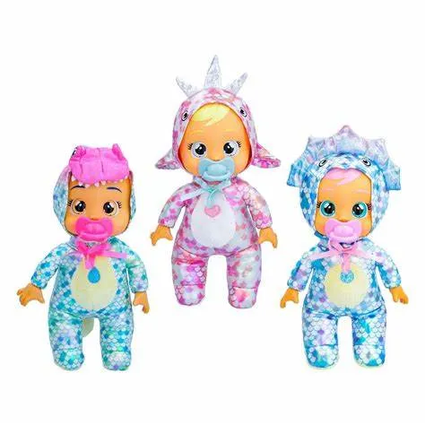 Cry Babies Tiny Cuddles Dinos