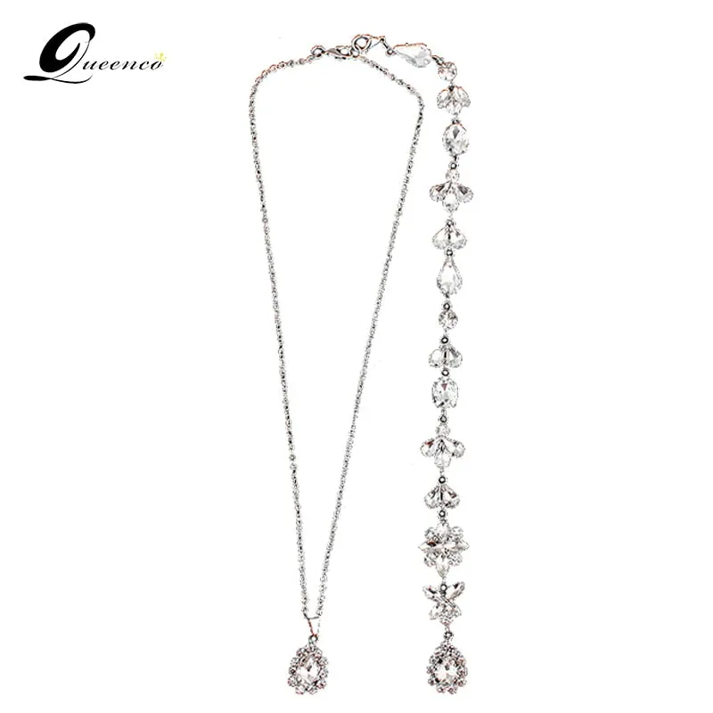 Crystal Backdrop Necklace