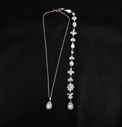 Crystal Backdrop Necklace