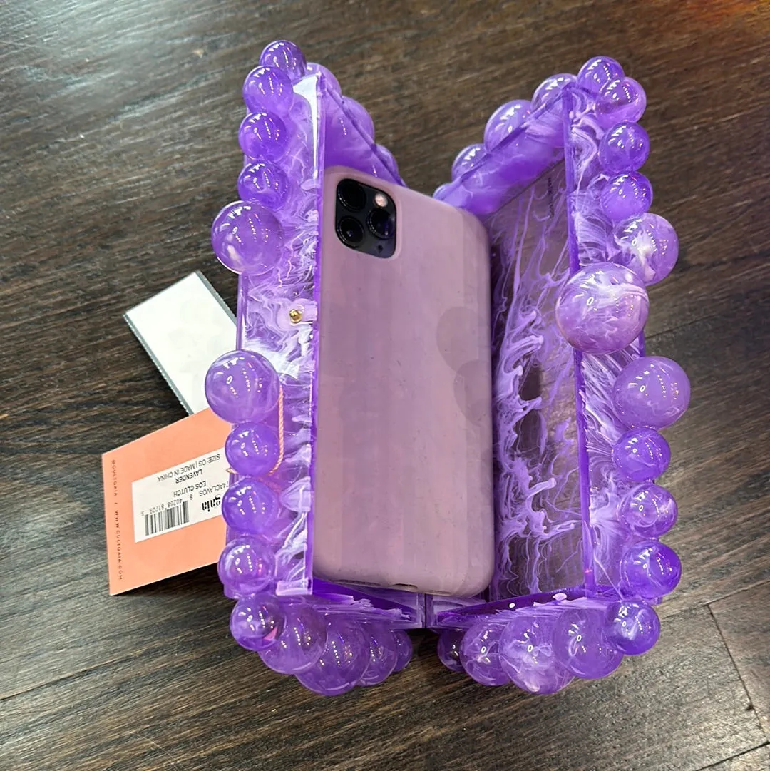 Cult Gaia Lavender EOS Clutch