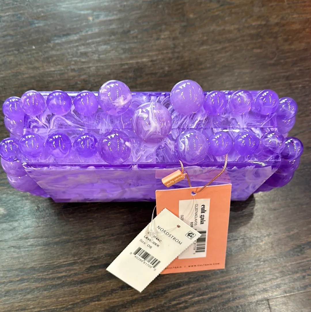Cult Gaia Lavender EOS Clutch