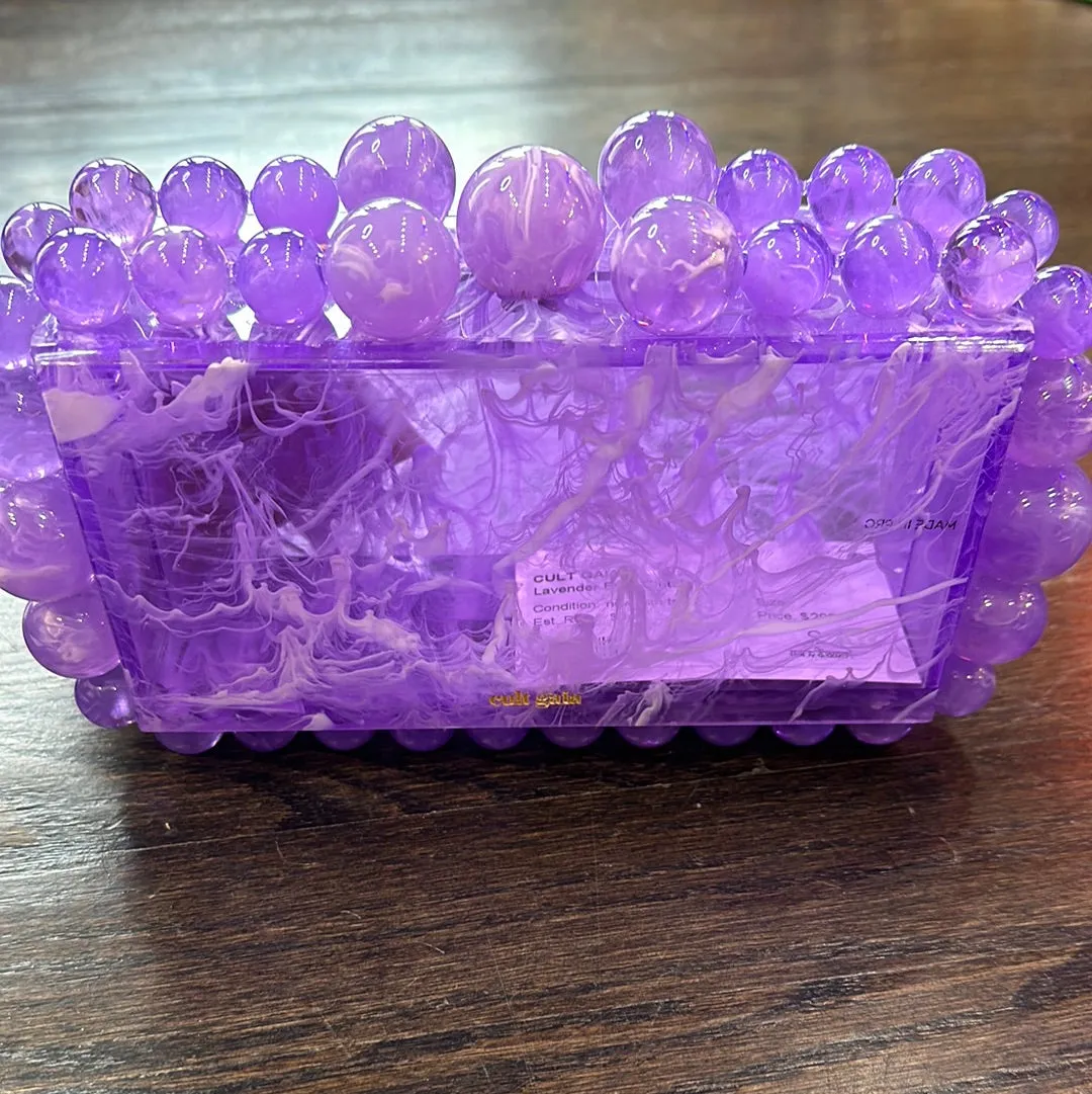 Cult Gaia Lavender EOS Clutch