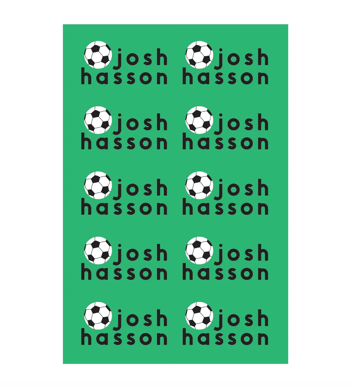 CUSTOM NAME LABELS | STICKER SHEETS | SPORTS <p style=font-size:16px>*more styles</p>