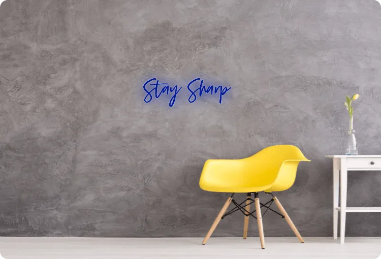 Custom order: Stay Sharp