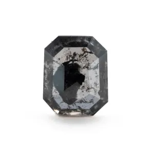 Cut-Corner Rectangular Salt   Pepper Diamond No.1 | 0.49ct