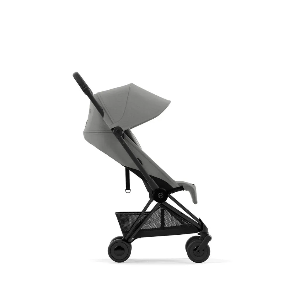 CYBEX COYA Ultra-compact Pushchair with Rose Gold Frame - Mirage Grey