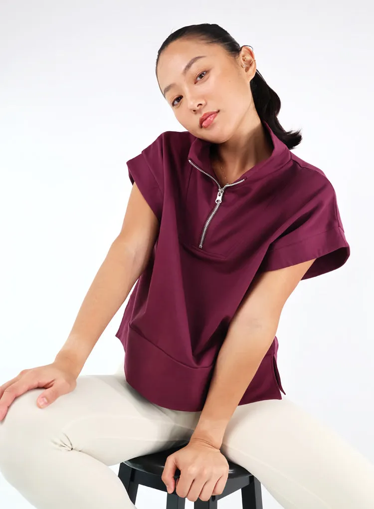 DAILY HALF ZIP VEST