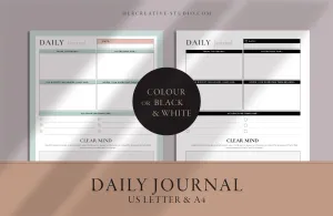 Daily Journal Printable