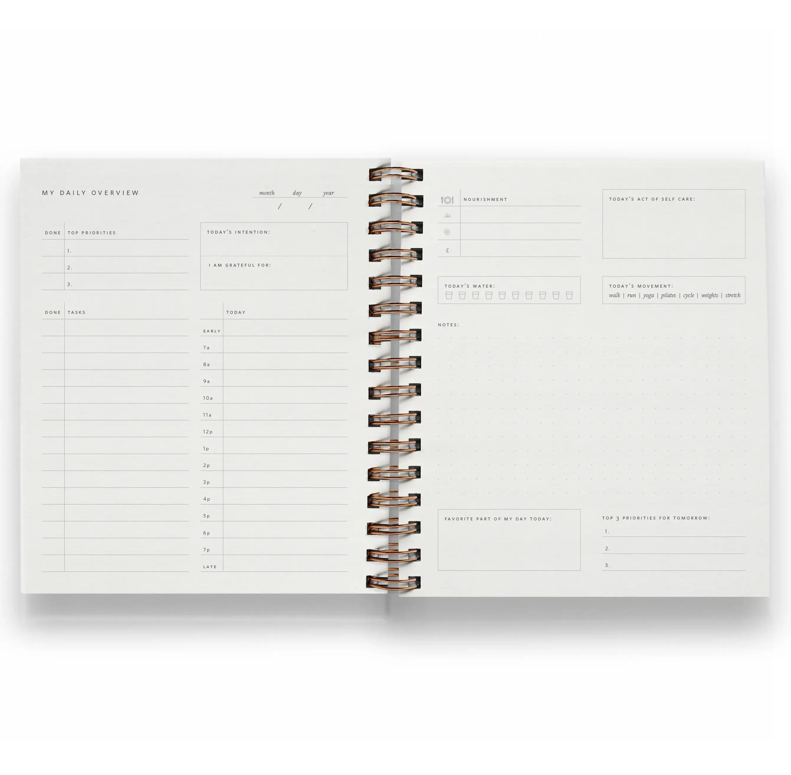 Daily Overview Planner