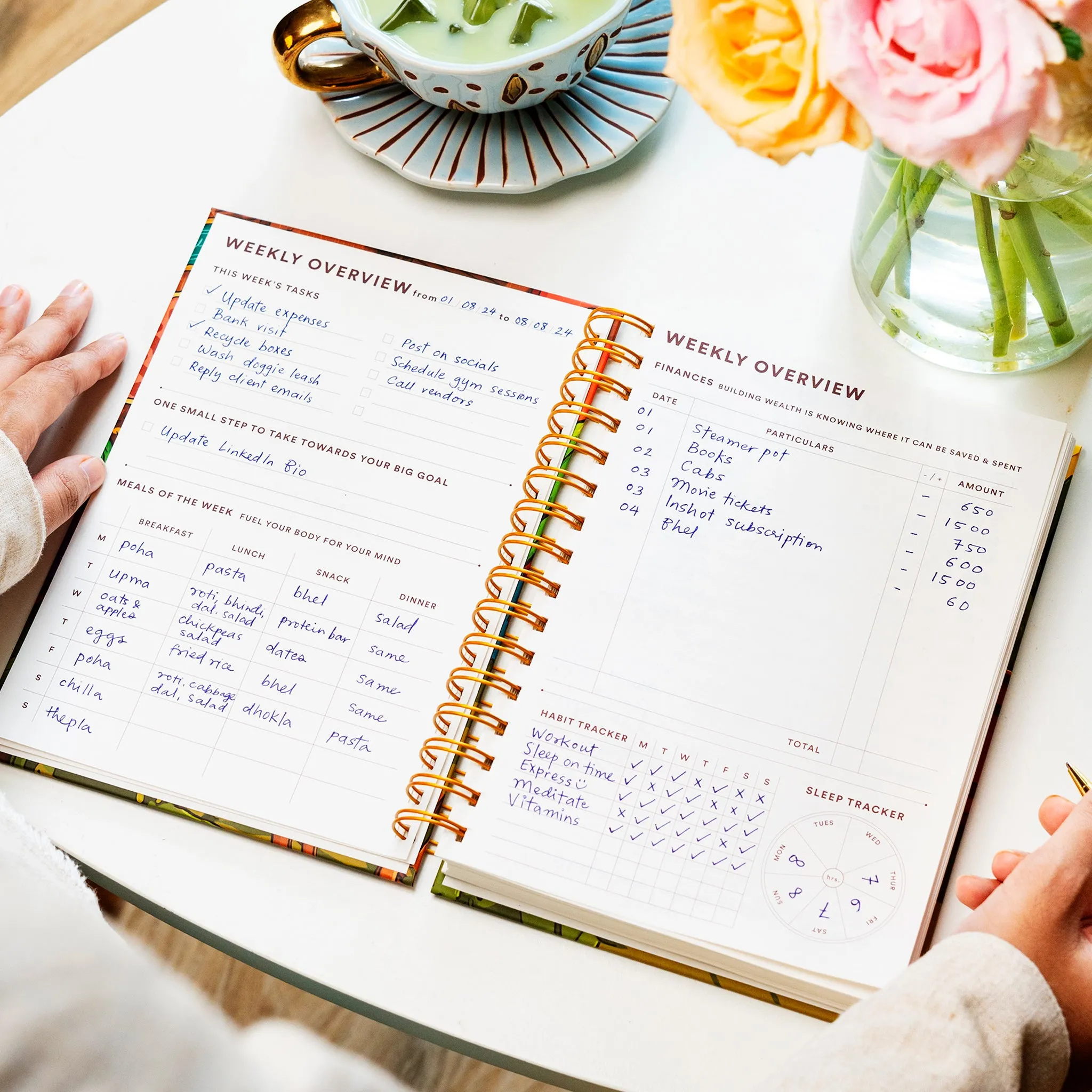Daily Planner / Cherry