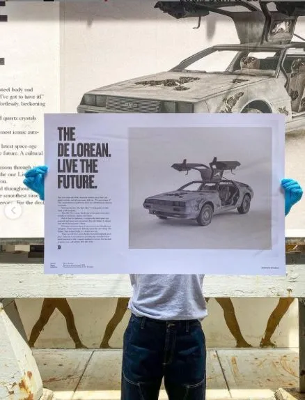 Daniel Arsham Fictional Advertisements posters Signed set of 5 xxx/250 2021