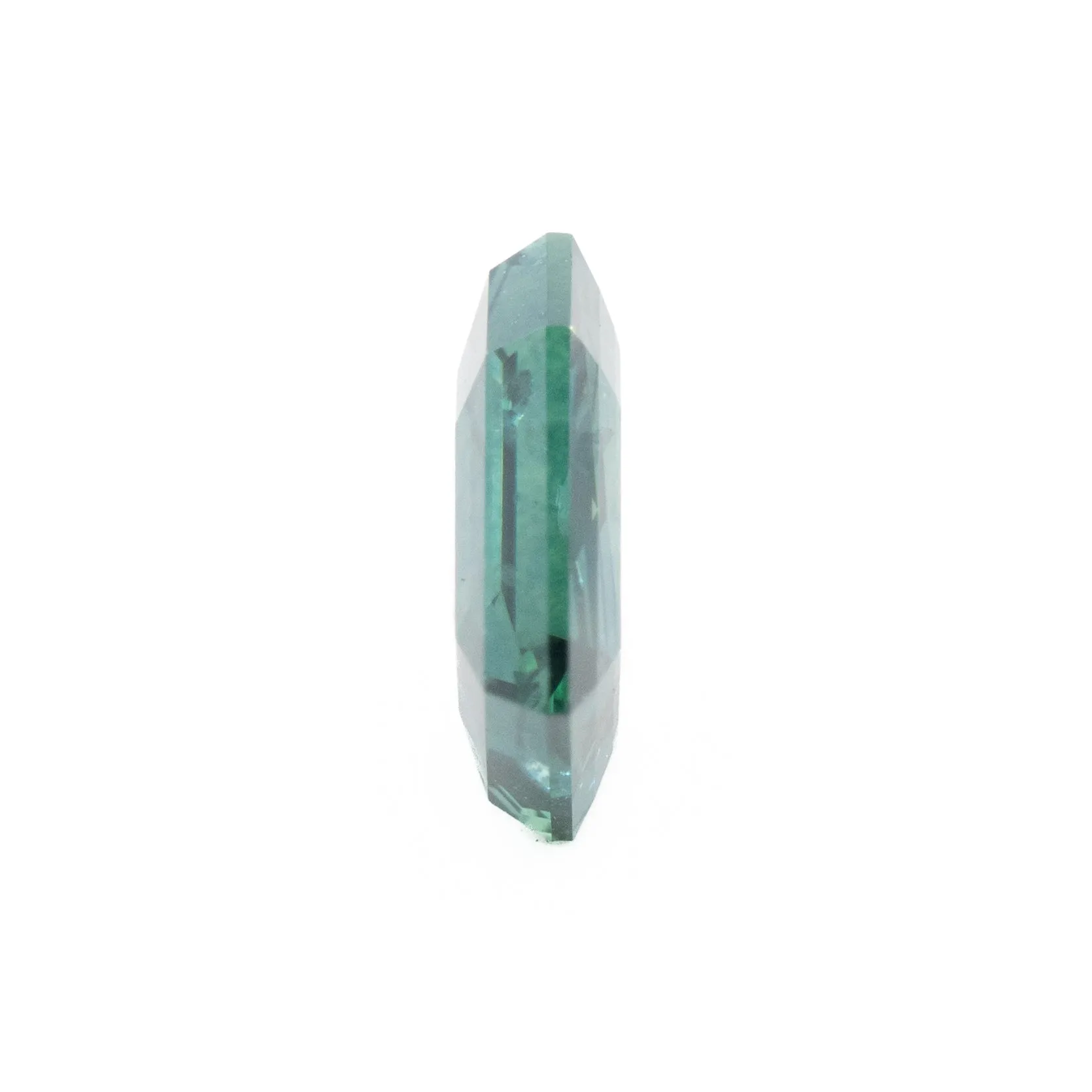 Dark Blue/Teal Hexagon Sapphire | 1.75ct