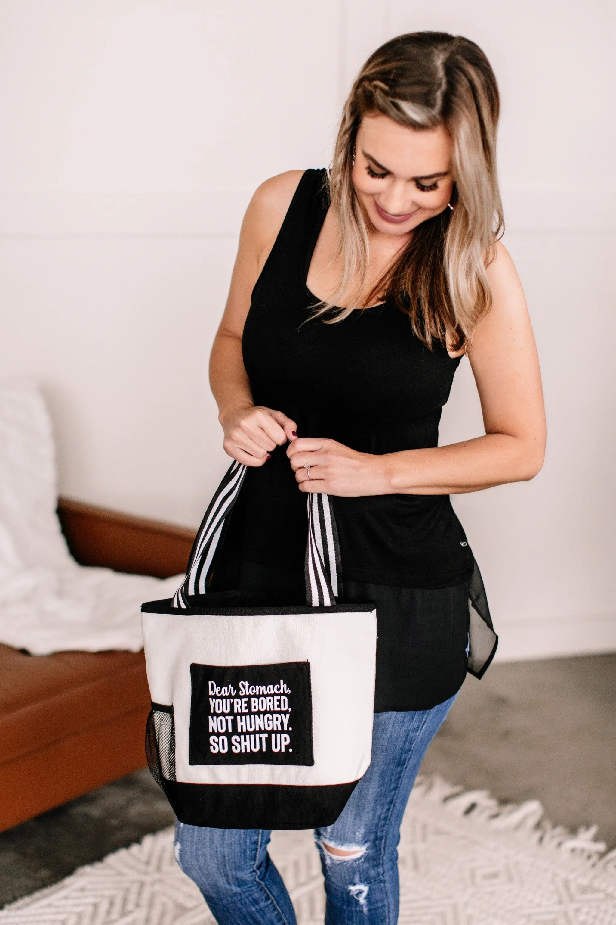 Dear Stomach Insulated Lunch Tote