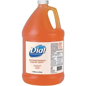 Dial Liquid Gallon Size Hand Soap - 1 gal (3.8 L) - Hand - Antimicrobial, Anti-bacterial - 4 / Cart