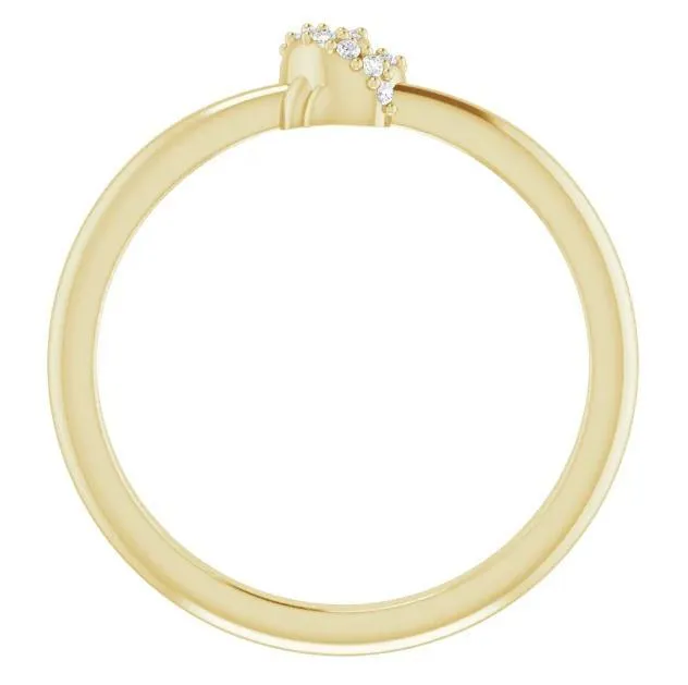 Diamond Knot Ring