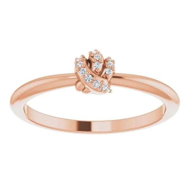 Diamond Knot Ring
