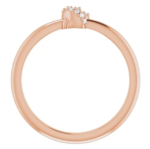 Diamond Knot Ring