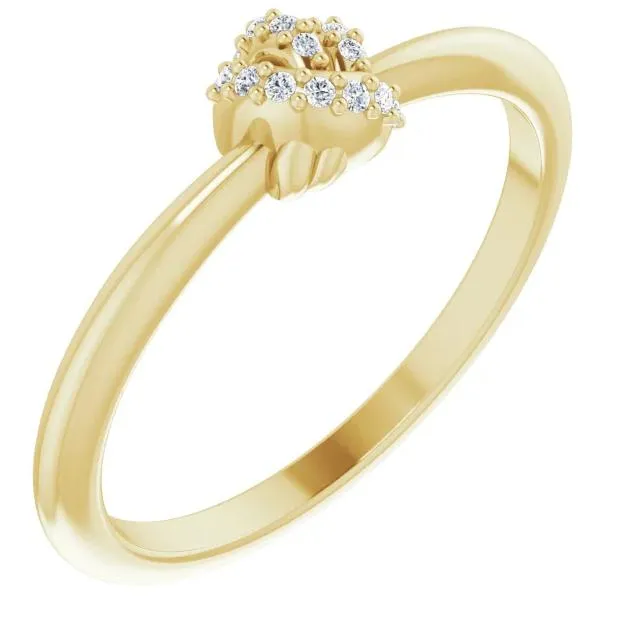 Diamond Knot Ring