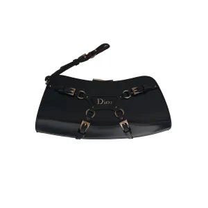 Dior Black Mini Bondage Bag