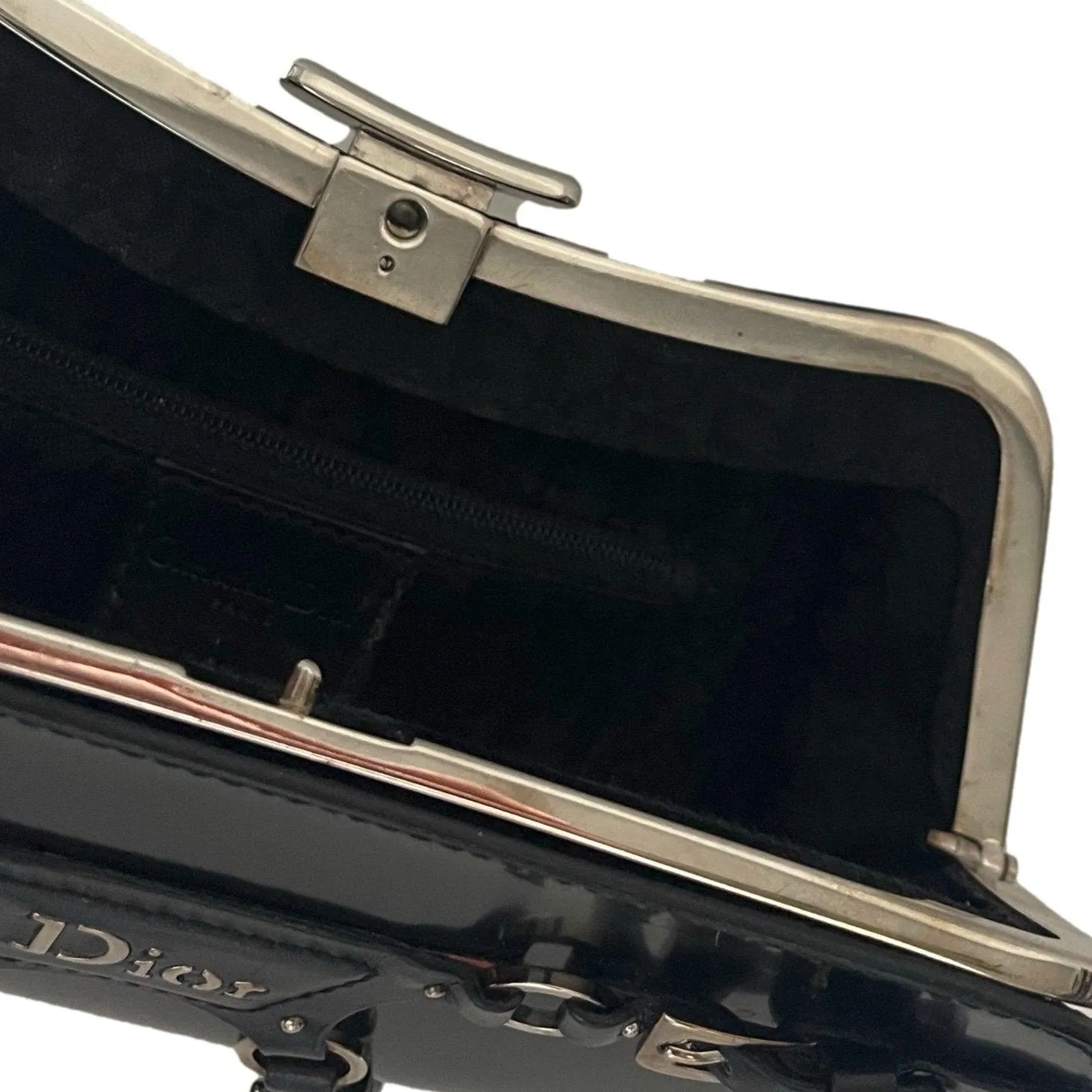 Dior Black Mini Bondage Bag
