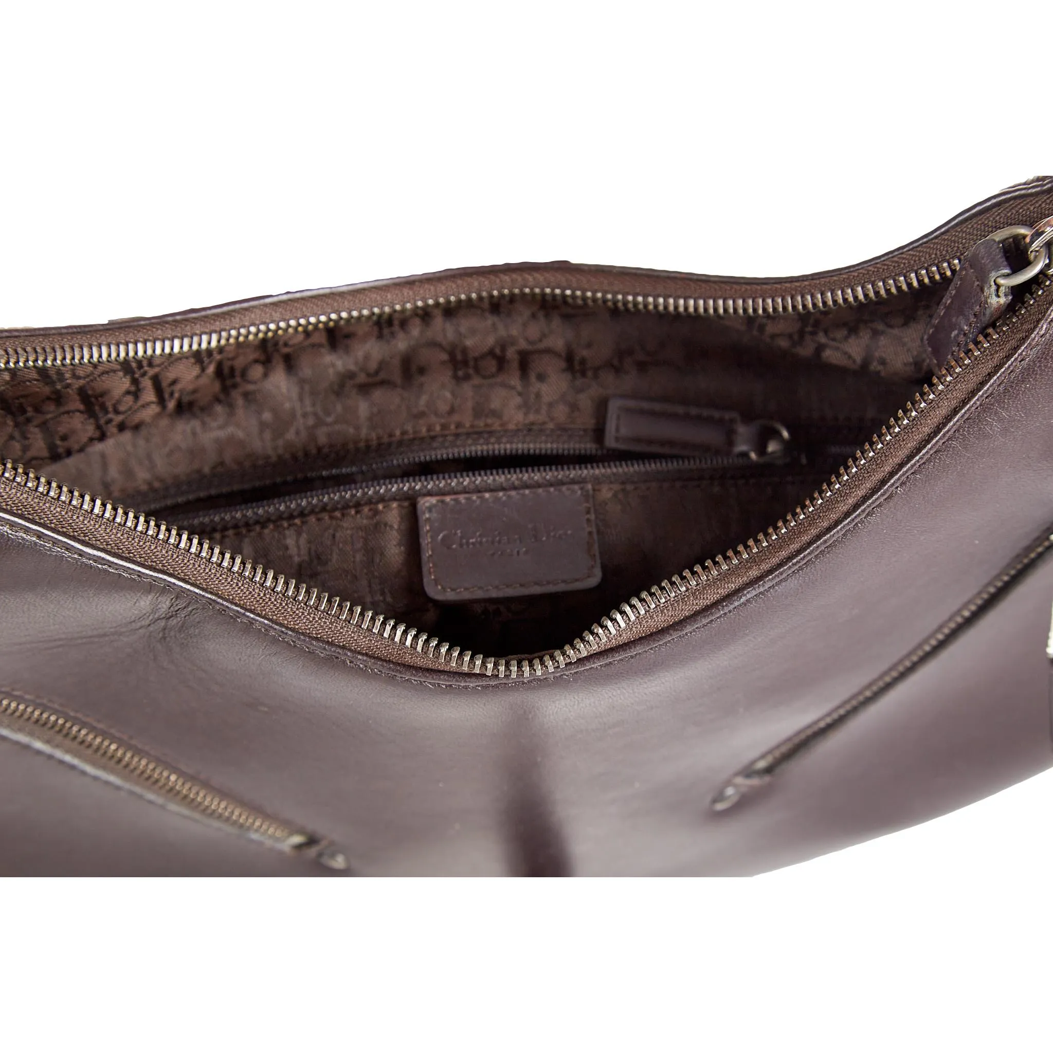 Dior Brown Corset Shoulder Bag