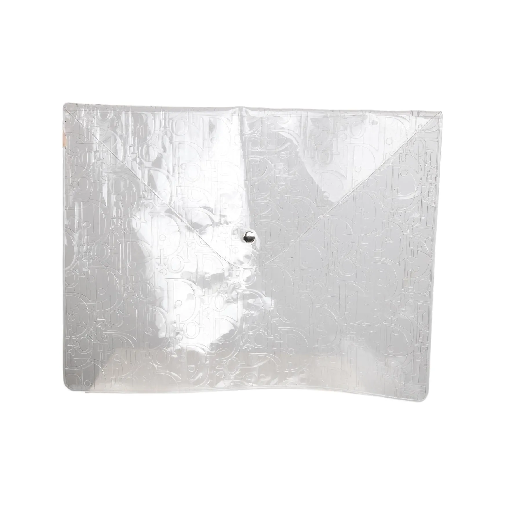 Dior Clear Logo Clutch