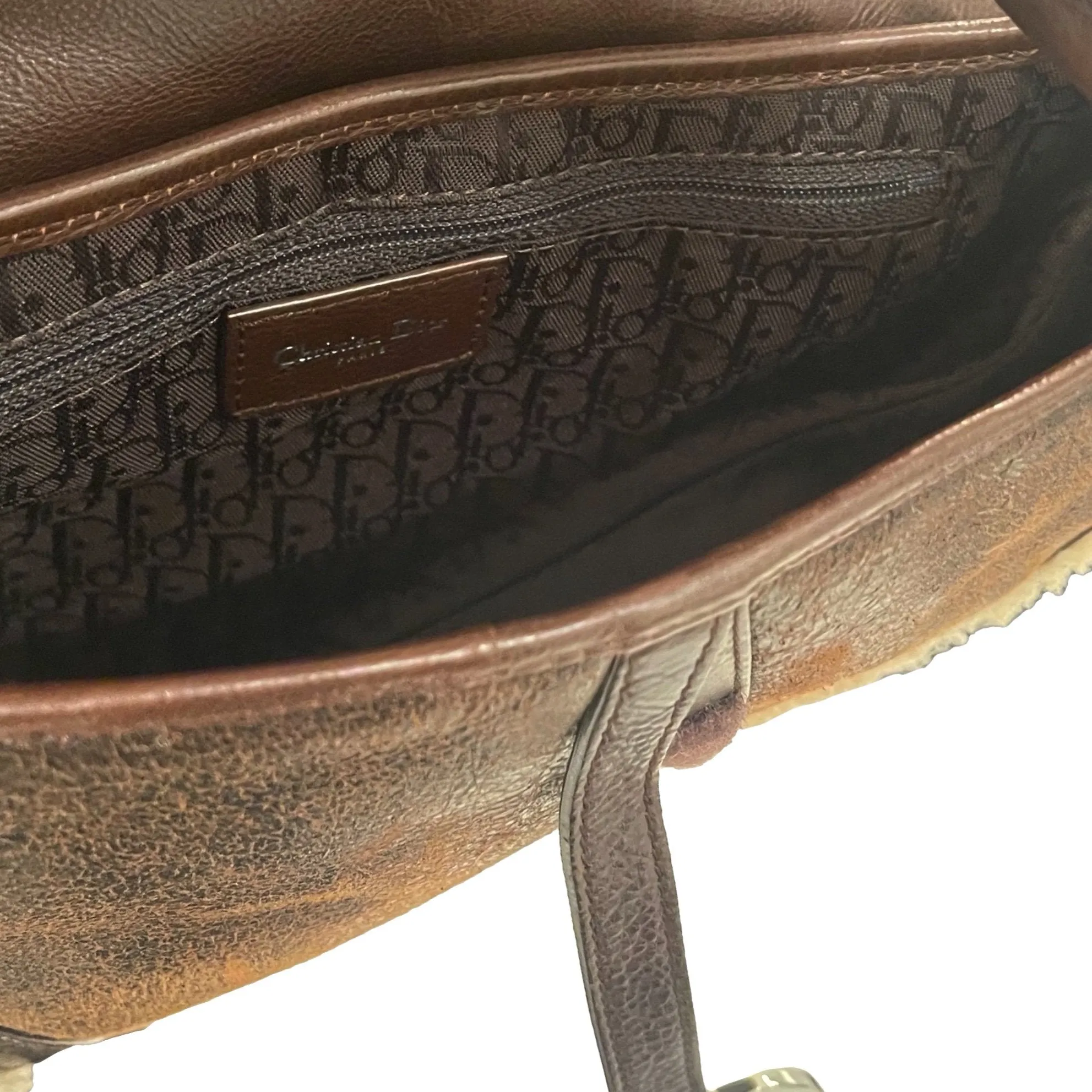 Dior Sherpa Saddle Bag