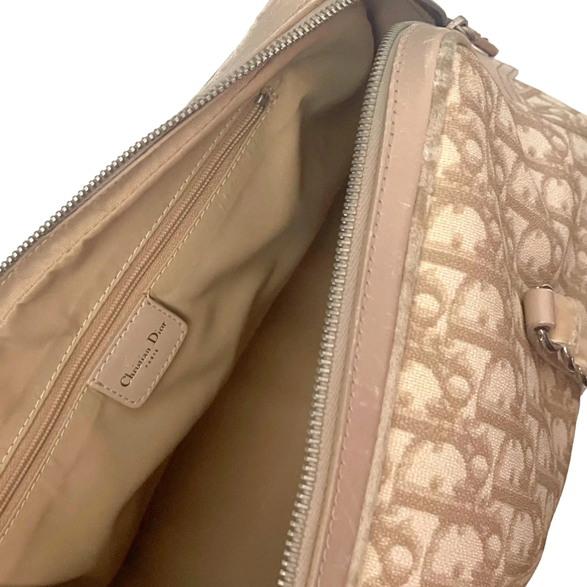 Dior Tan Monogram Shoulder Bag