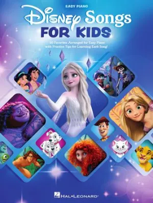 Disney Songs for Kids (Easy Piano)