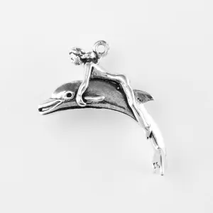 Dolphin, w/Rider