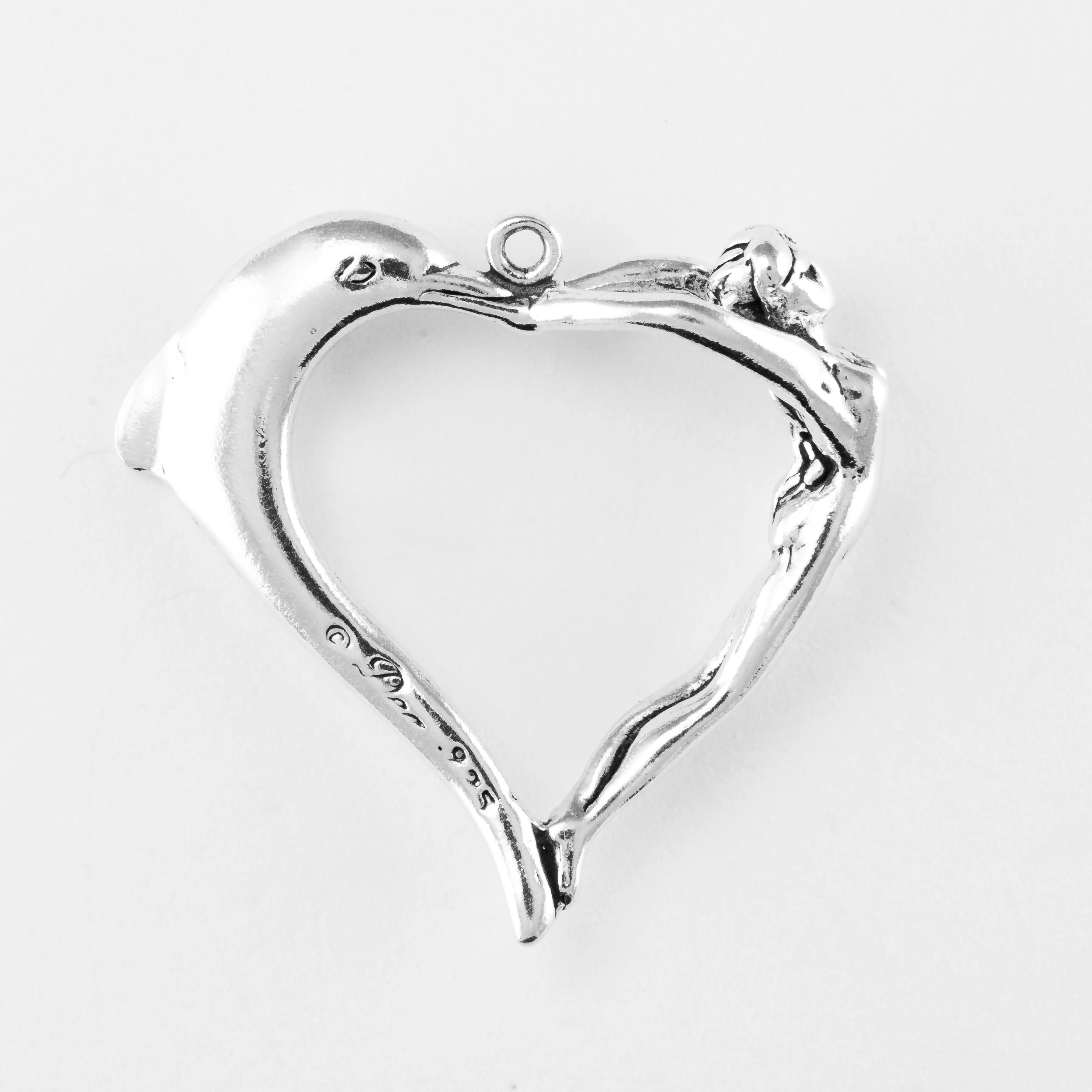Dolphin/Woman Heart