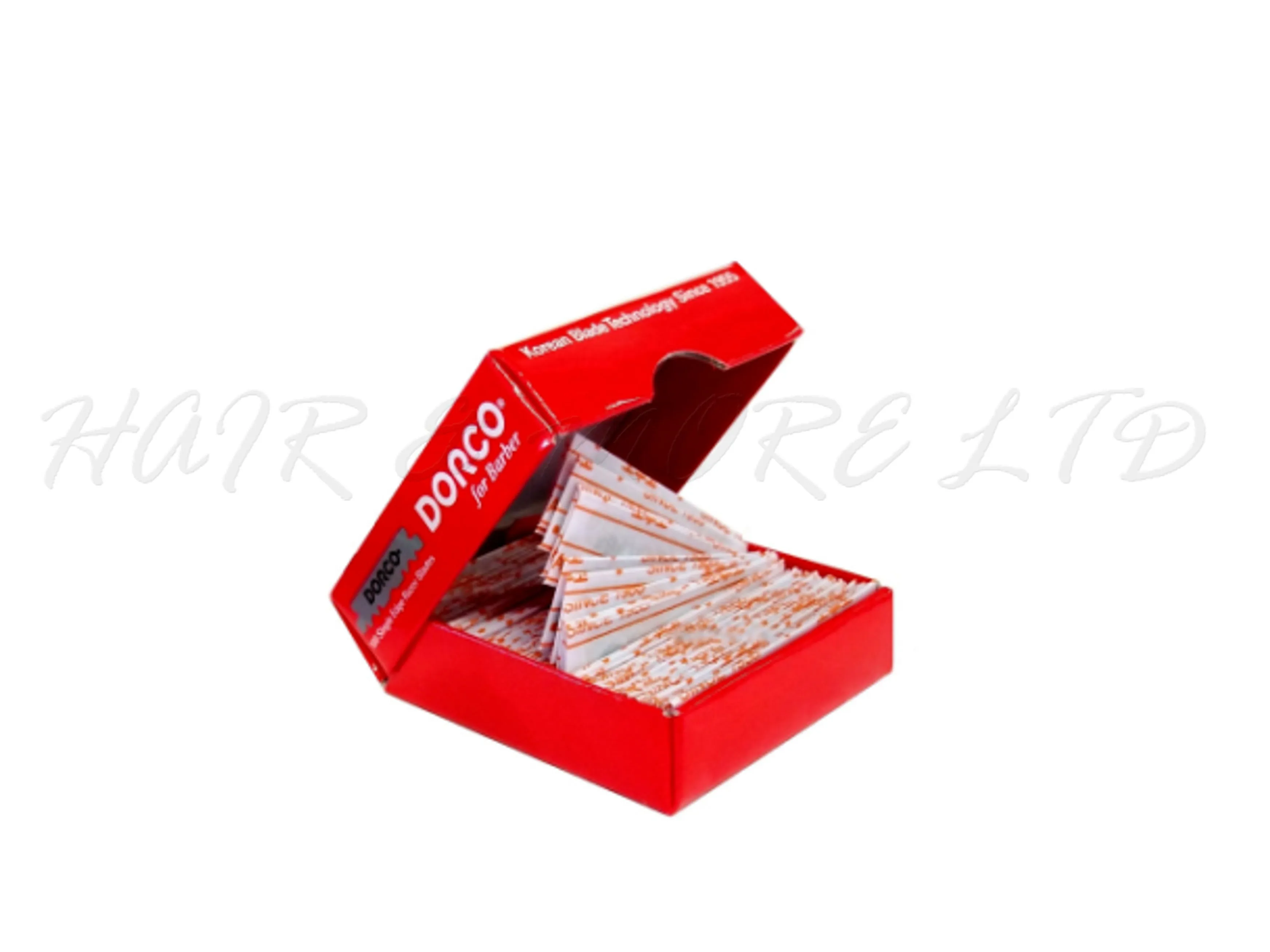 Dorco Single Edge (Half) Razor Blades - 100 Pack