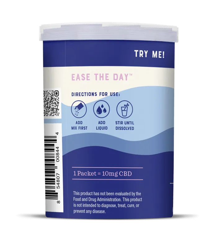Drink Mix Stick Pack - 10mg CBD - Zero THC