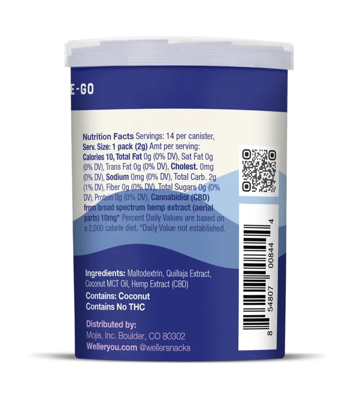 Drink Mix Stick Pack - 10mg CBD - Zero THC