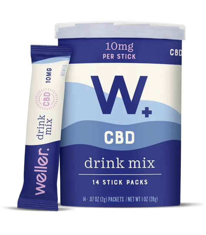 Drink Mix Stick Pack - 10mg CBD - Zero THC
