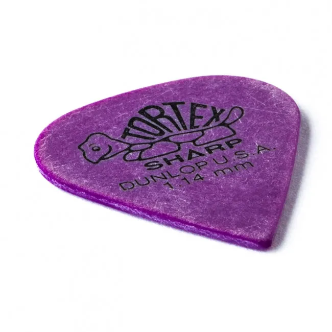Dunlop Tortex Sharp -plektrat 1.14mm, 72kpl