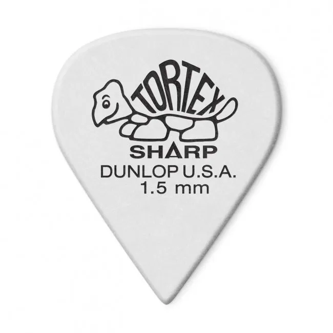 Dunlop Tortex Sharp -plektrat 1.50mm, 72kpl