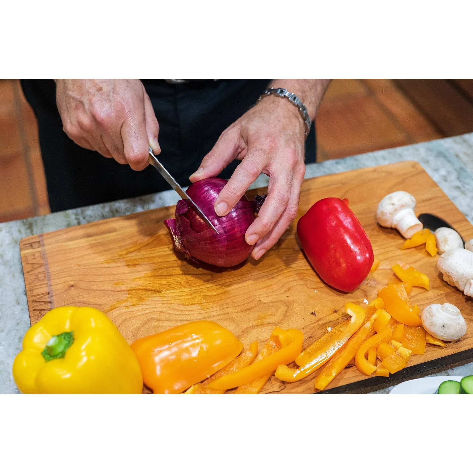 Dura Living Elite 3.5 inch Paring Knife - Forged High Carbon German Stainless Steel Blade, Black