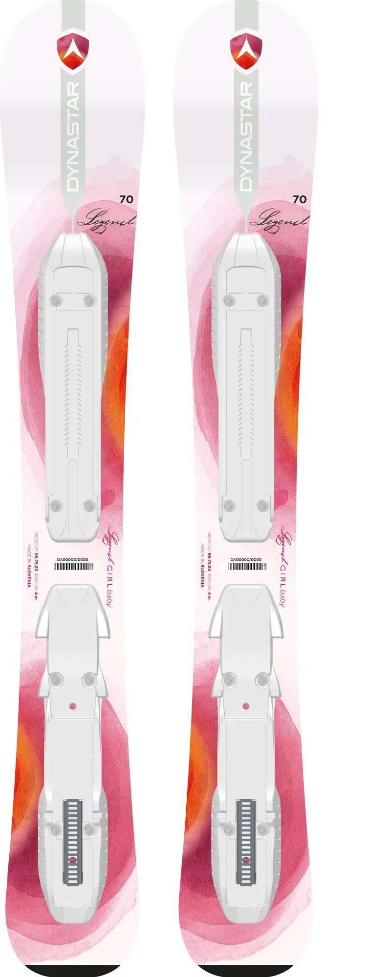 Dynastar Skis Legend Girl KID-X y Fijaciones Look KID-X4 B76