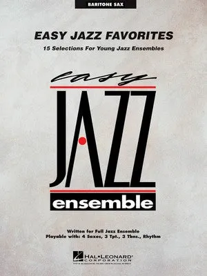 EASY JAZZ FAVORITES BARITONE SAX
