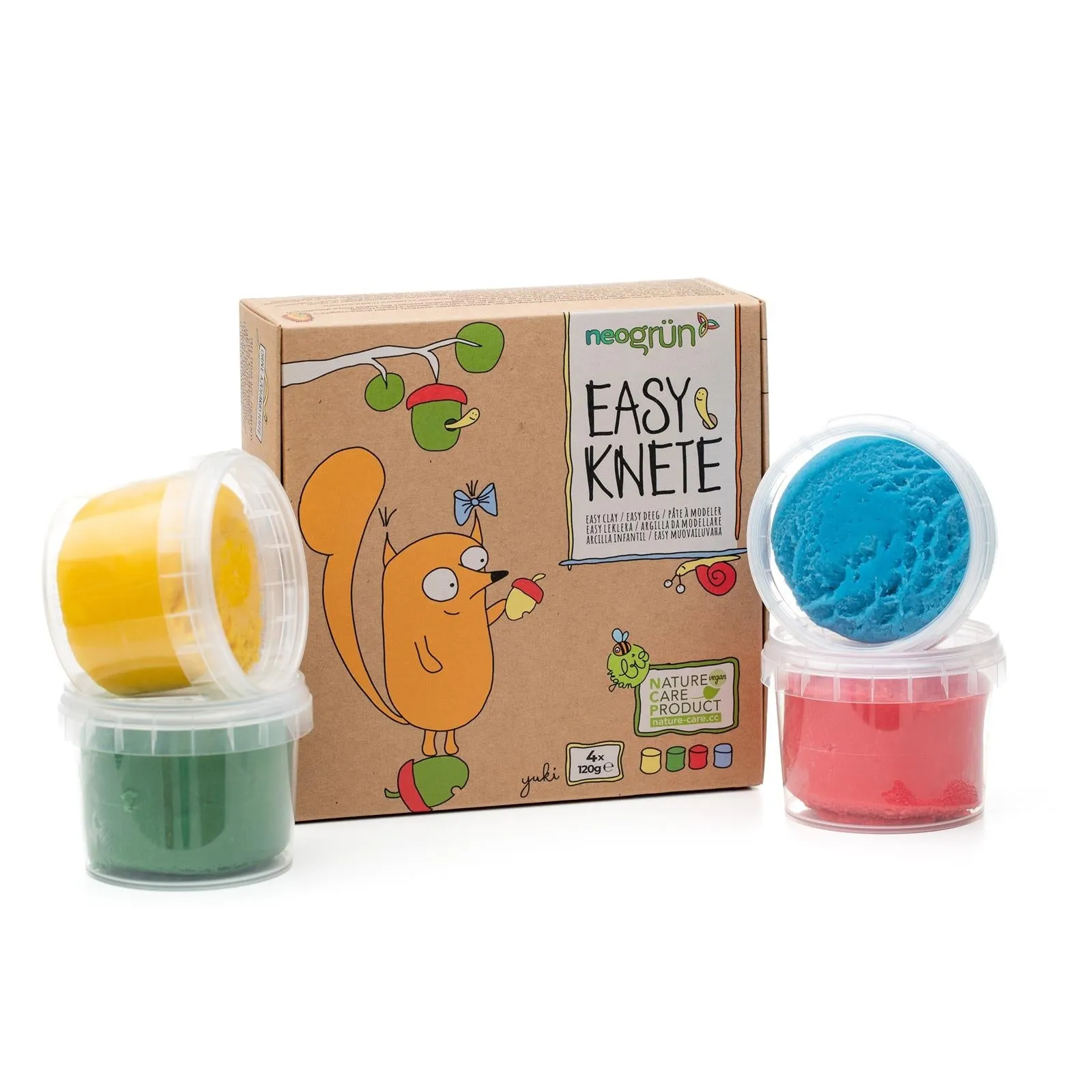 Easy-Knete 4er Set