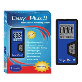 Easy Plus II Glucose Meter