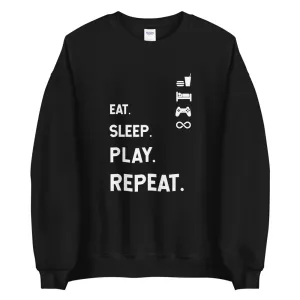 Eat Sleep Play Repeat Sweatshirt