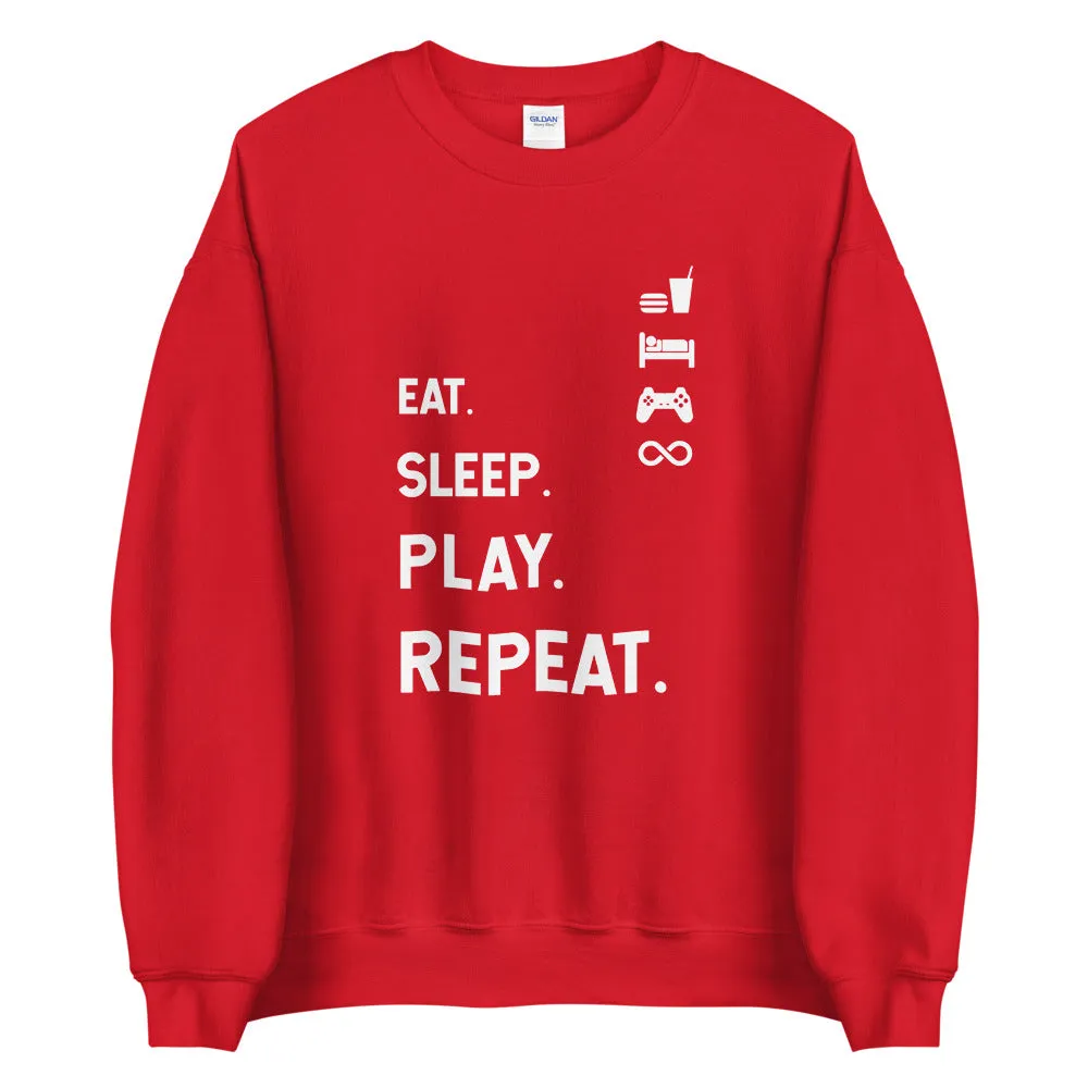 Eat Sleep Play Repeat Sweatshirt