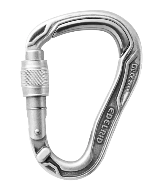 Edelrid HMS Bulletproof Screw Gate Climbing Carabiner